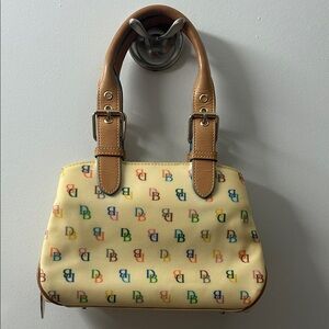 Dooney & Bourke Multicolor Logo Handbag